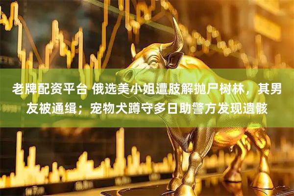 老牌配资平台 俄选美小姐遭肢解抛尸树林，其男友被通缉；宠物犬蹲守多日助警方发现遗骸